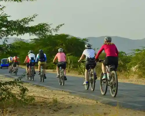 Cycling in Rajasthan